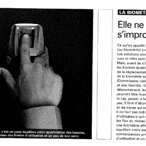 Article Biométrie