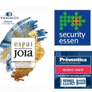 SecurityEssen, EspaiJoia y Preventica Rennes